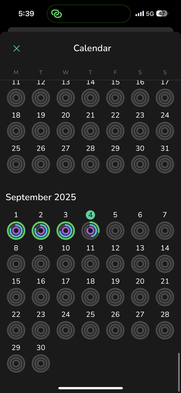 Calendar View