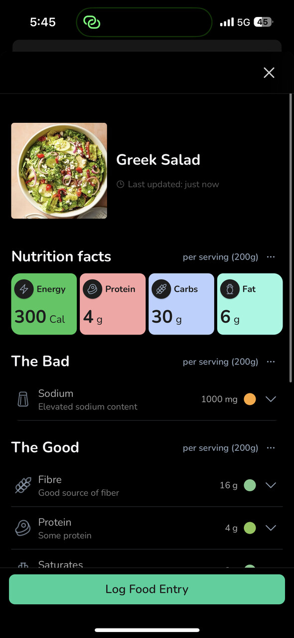 Custom Food